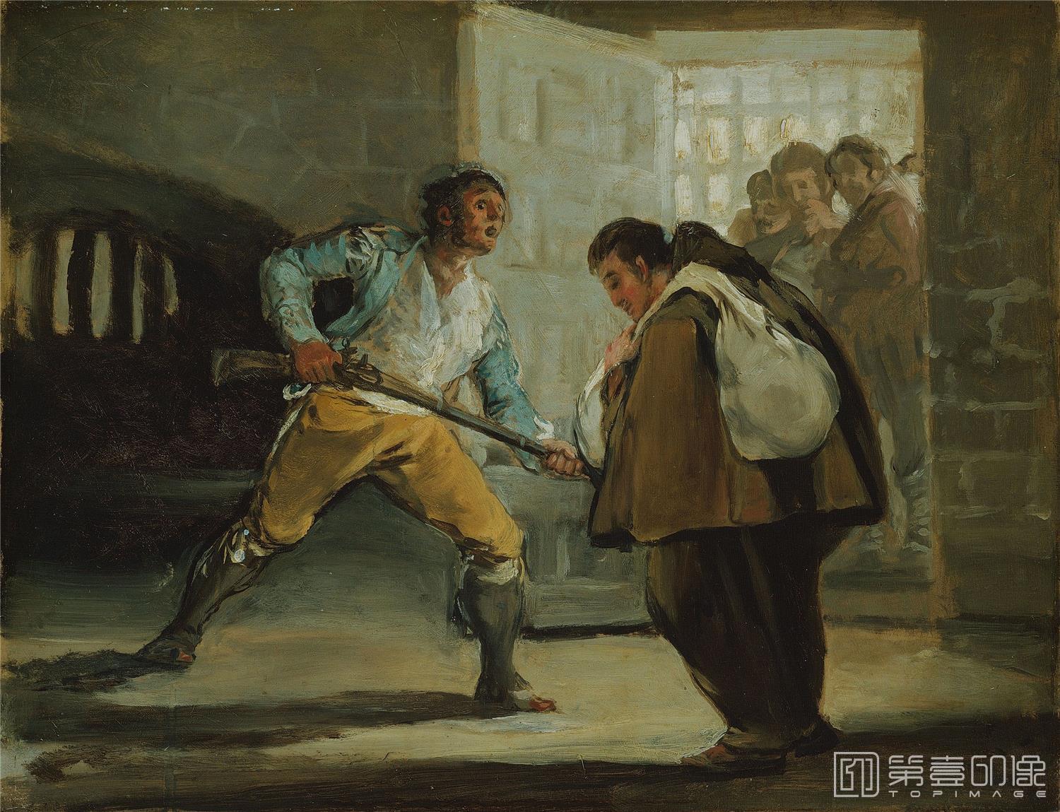油画-弗朗西斯科·何塞·德·戈雅·卢西恩特斯 Francisco Goya作品集-093